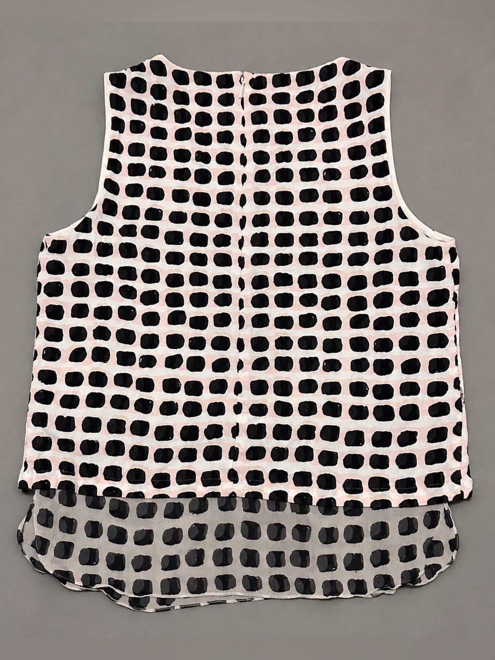 Kate Spade New York Live Colorfully Sleeveless Silk Blend Top | Size Small - Picture 3 of 6